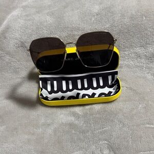 Marc Jacobs Sunglasses with Yellow and Black Case
